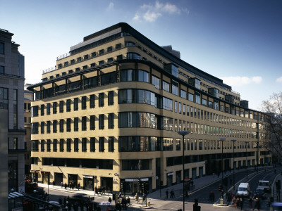 Deutsche Bank, Winchester House, London - Exterior, Architects: Swankey Hayden Connell by David Churchill Pricing Limited Edition Print image