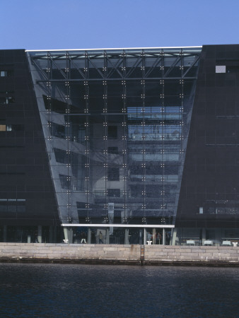 The Black Diamond - Royal Danish National Library, Main Entrance, Copenhagen by Colin Dixon Pricing Limited Edition Print image