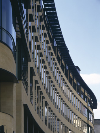 Deutsche Bank, London, Exterior, Architects: Swankey Hayden And Connell by David Churchill Pricing Limited Edition Print image