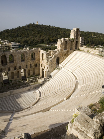 The Acropolis, Athens, The Odean Herodes, Circa 161 Bc, Amphitheatre by Colin Dixon Pricing Limited Edition Print image