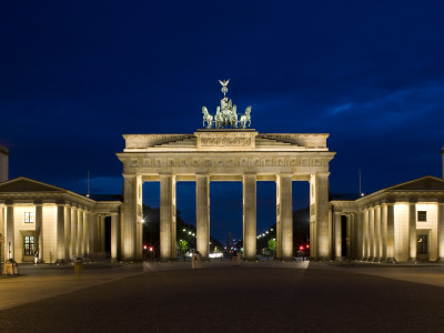 Brandenburg Gate, Berlin, Architect: Carl Gotthard Langhans by G Jackson Pricing Limited Edition Print image