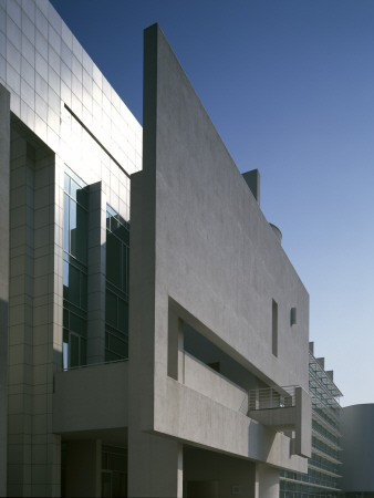The Barcelona Museum Of Contemporary Art, Main Entrance, Architect: Richard Meier And Partners by John Edward Linden Pricing Limited Edition Print image