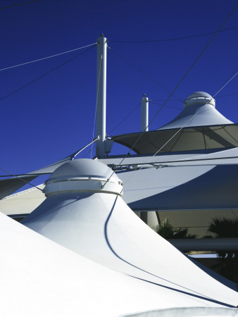 Palm Springs Airport, California Roof Scape With Tensile Structured Canopy, Architect: Gensler by John Edward Linden Pricing Limited Edition Print image