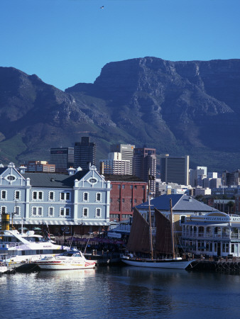 Victoria Basin And Alfred Waterfront With A View On Table Mountain And Devil's Peak, Cape Town by Marcel Malherbe Pricing Limited Edition Print image