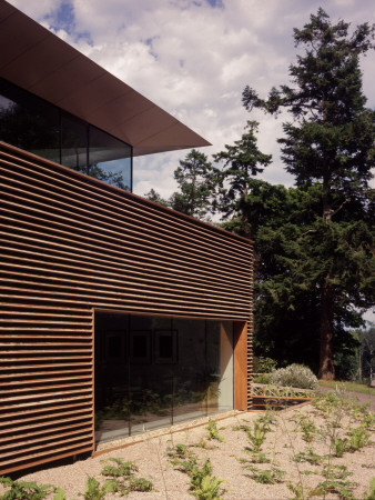 Mount Stuart Visitors' Centre, Isle Of Bute, Scotland, External View Of Exhibition Area by Keith Hunter Pricing Limited Edition Print image