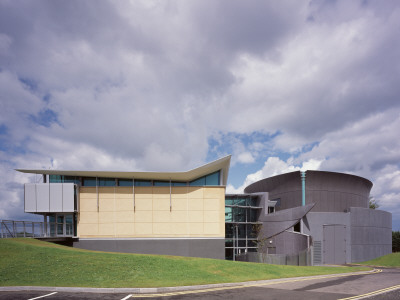 The Space Centre For Dance, Dundee College, Scotland, Exterior Studio And Auditorium by Keith Hunter Pricing Limited Edition Print image