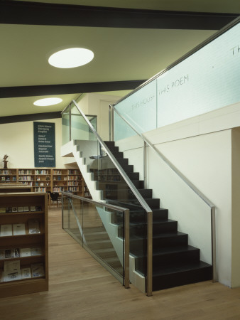 Scottish Poetry Library, Edinburgh, Scotland, Main Stair, Malcolm Fraser Architects by Keith Hunter Pricing Limited Edition Print image