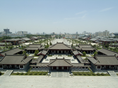 City View From Wild Goose Pagoda, Xian, China by Natalie Tepper Pricing Limited Edition Print image