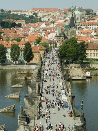 Charles Bridge, Prague by Natalie Tepper Pricing Limited Edition Print image