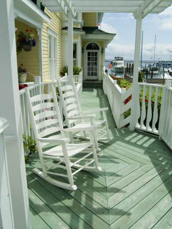 Mackinac Island, Michigan, Usa - American Verandah by Natalie Tepper Pricing Limited Edition Print image