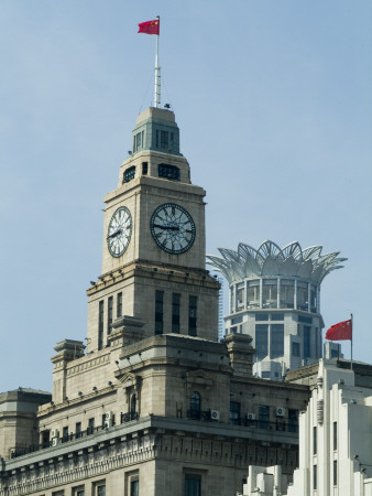 Building Detail, The Bund, Shanghai, China by Natalie Tepper Pricing Limited Edition Print image