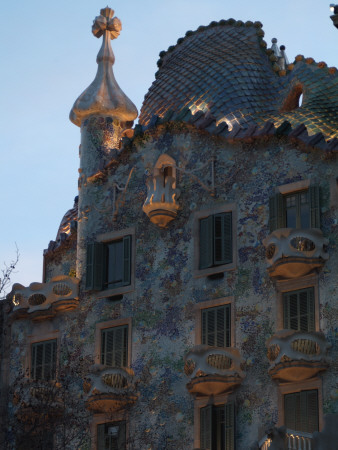 Casa Batllo, Barcelona (1904-6), Architect: Gaudi by Natalie Tepper Pricing Limited Edition Print image