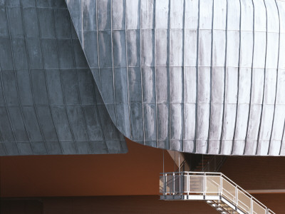 Auditorium, Parco Della Musica, Rome, 1997-2002, Detail Of Roof And External Staircase by Richard Bryant Pricing Limited Edition Print image