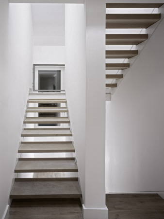Private House Cfa, Stairway, Collett And Farmer Architects by Peter Durant Pricing Limited Edition Print image