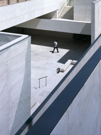 Roof Terrace, La Caixa Cultural Centre, Barcelona, Architect: Arata Isozaki by Nicholas Kane Pricing Limited Edition Print image