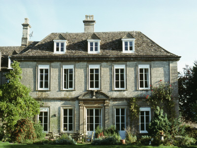 Early 18Th Century Village House With Dormer Windows Uley, Gloucestershire by Philippa Lewis Pricing Limited Edition Print image