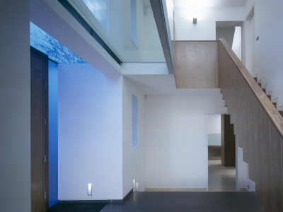 House On Frognal, Hampstead, Hallway And Stairwell, Belsize Architects by Nicholas Kane Pricing Limited Edition Print image