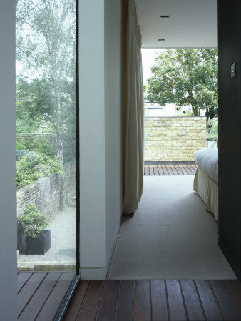 House Extension, Chiswick, Bedroom Corridor, David Mikhail Architects by Nicholas Kane Pricing Limited Edition Print image