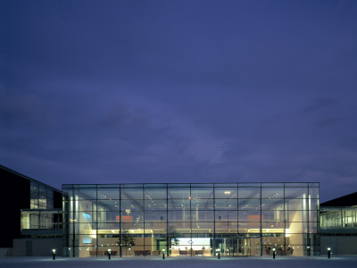 Boots Hq, (D90 West) Nottingham, Exterior, Elevation Of Link, Architect: Degw by Richard Bryant Pricing Limited Edition Print image