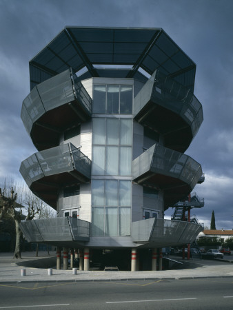 Nemausus Housing, Nimes, 1987, Architect: Jean Nouvel by Richard Waite Pricing Limited Edition Print image