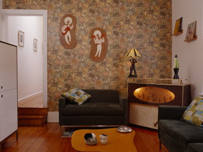 Retro Chic, Chippendale House, Australia, Living Room by Richard Powers Pricing Limited Edition Print image