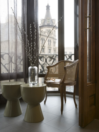 Chair By Window, , Designers: Anne Nijstad And Miklos Beyer by Ton Kinsbergen Pricing Limited Edition Print image