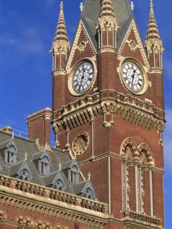 The Midland Grand Hotel, St, Pancras Station, London, 1866 1877, Architect: George Gilbert Scott by Will Pryce Pricing Limited Edition Print image