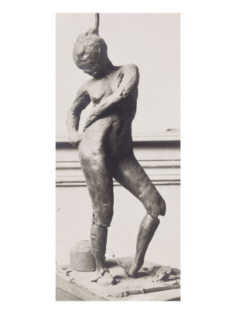 Photo D'une Sculpture De Degas:Danseuse Attachant Le Cordon De Son Maillot (Rf2079) by Ambroise Vollard Pricing Limited Edition Print image