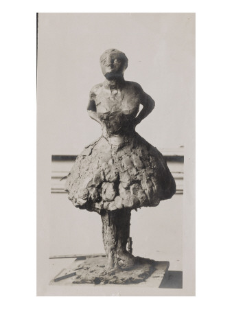 Photo D'une Sculpture En Cire De Degas :Danseuse Habillée Au Repos (Rf 2087) by Ambroise Vollard Pricing Limited Edition Print image