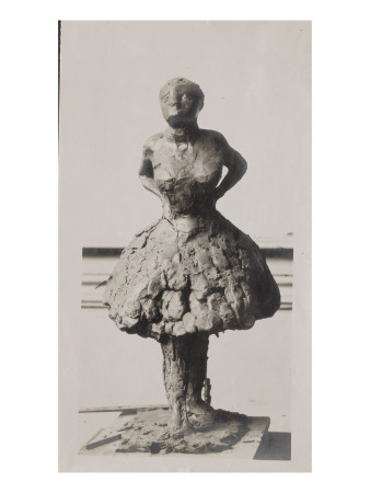 Photo D'une Sculpture En Cire De Degas :Danseuse Habillee Au Repos (Rf 2087) by Ambroise Vollard Pricing Limited Edition Print image