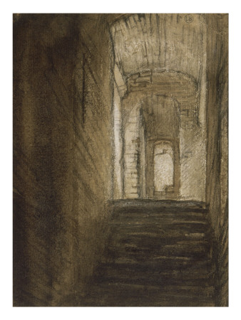 Escalier À L'intérieur D'un Monument by Rembrandt Van Rijn Pricing Limited Edition Print image