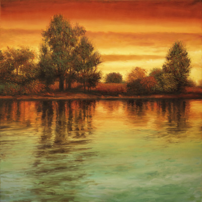River Sunset I by Neil Thomas Pricing Limited Edition Print image