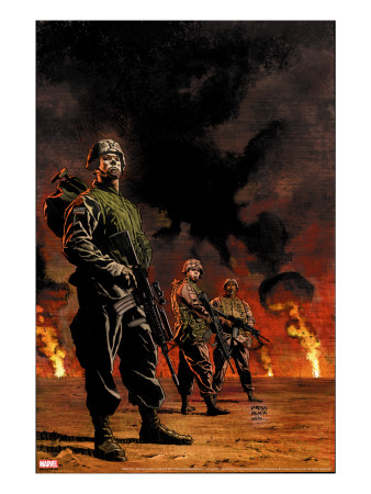 Combat Zone: True Tales Of Gis In Iraq #5 Cover: Marvel Universe by Jurgens Dan Pricing Limited Edition Print image