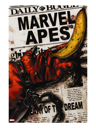 Marvel Apes #4 Cover: Marvel Universe by Watson John Pricing Limited Edition Print image