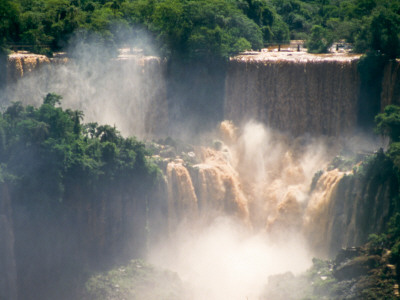 Catwalk At Iguazu Waterfalls In Argentina by Eloise Patrick Pricing Limited Edition Print image