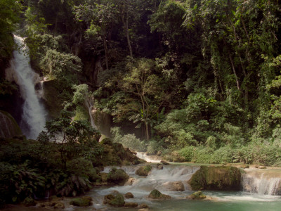 Waterfall Near Luang Prabang, Laos by Eloise Patrick Pricing Limited Edition Print image