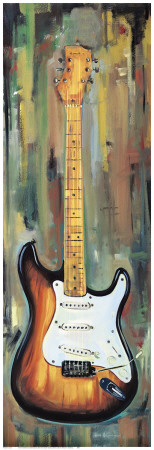 Electric Guitar Iii by Jill Barton Pricing Limited Edition Print image