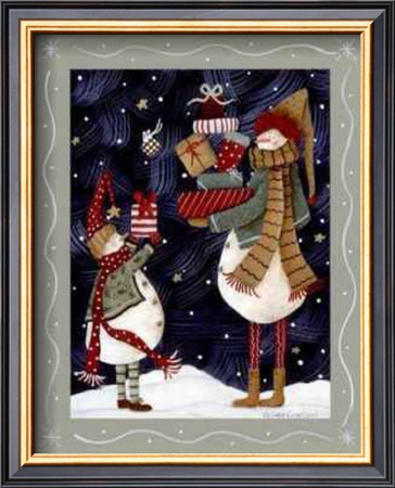 Snowmen Ii by Valorie Evers Wenk Pricing Limited Edition Print image