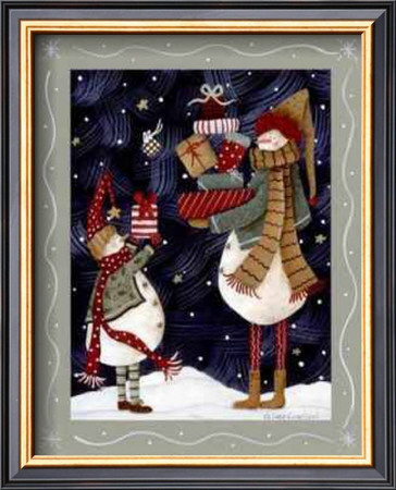 Snowmen Ii by Valorie Evers Wenk Pricing Limited Edition Print image