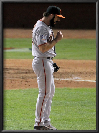 San Francisco Giants V Texas Rangers, Game 4: Brian Wilson by Doug Pensinger Pricing Limited Edition Print image