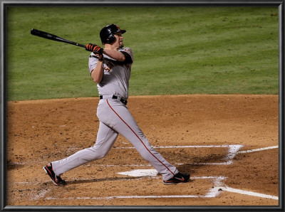 San Francisco Giants V Texas Rangers, Game 4: Aubrey Huff by Stephen Dunn Pricing Limited Edition Print image
