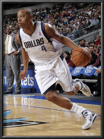 Portland Trail Blazers V Dallas Mavericks: Caron Butler by Glenn James Pricing Limited Edition Print image