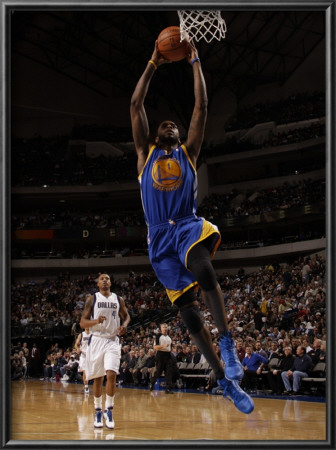Golden State Warriors V Dallas Mavericks: Dorrell Wright by Danny Bollinger Pricing Limited Edition Print image
