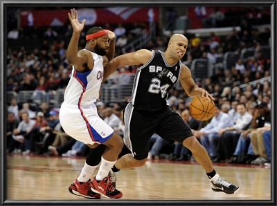 San Antonio Spurs V Los Angeles Clippers: Richard Jefferson And Baron Davis by Harry How Pricing Limited Edition Print image