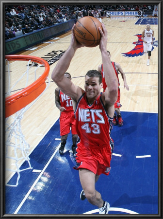 New Jersey Nets V Atlanta Hawks: Kris Humphries by Scott Cunningham Pricing Limited Edition Print image