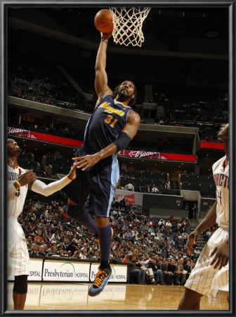 Denver Nuggets V Charlotte Bobcats: Nene by Kent Smith Pricing Limited Edition Print image