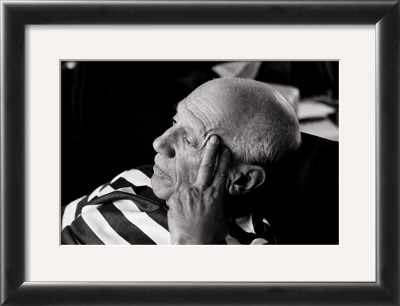 Pablo Picasso, Villa Californie, France by Rene Burri Pricing Limited Edition Print image