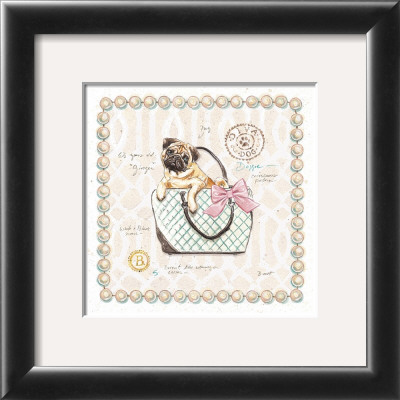 Pug Puppy Purse by Chad Barrett Pricing Limited Edition Print image