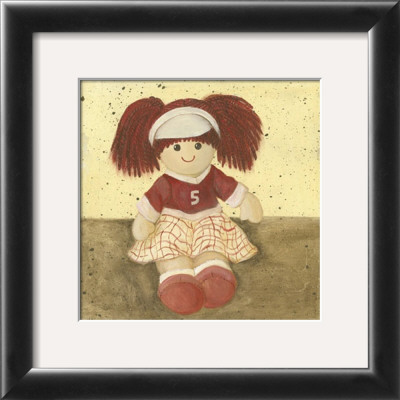 Doll With Red Hair And Pigtails by Alba Galan Pricing Limited Edition Print image