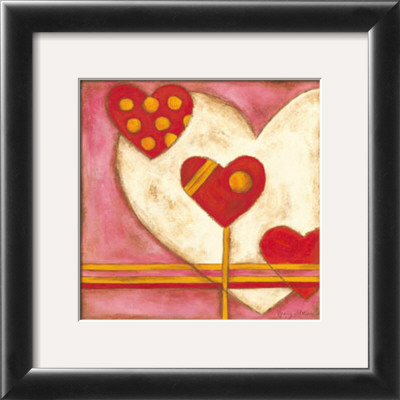 Pop Hearts Iv by Nancy Slocum Pricing Limited Edition Print image
